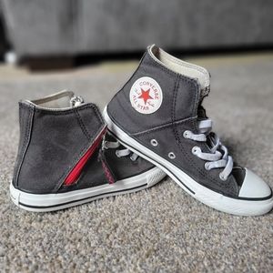 Boys Converse Chucks (Black) *No Tie*